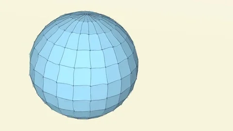 Symbol rotating planet Stock Footage 69310352