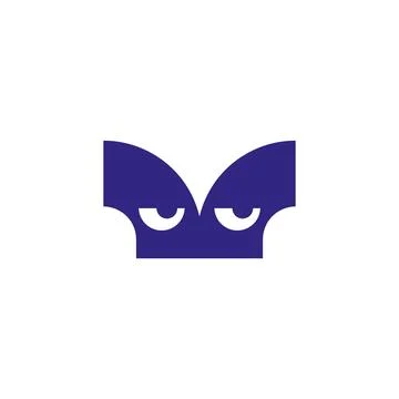 Symbol simple avatar logo for computer gamers a5 Stock Illustration