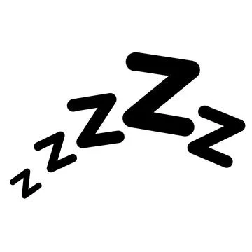 Symbol of sleep. 스톡 일러스트
