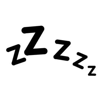 Symbol of sleep. 스톡 일러스트