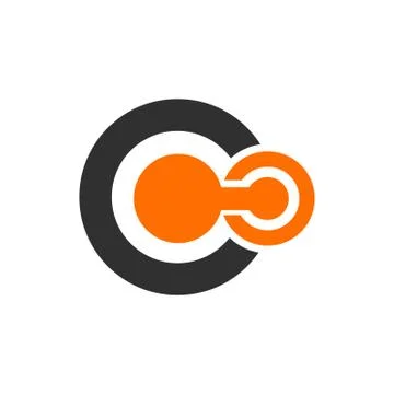 Symbol of Solar System. Thin line Icon of Set of Space. Stroke Pictogram Grap Stock Illustration