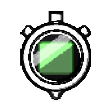 Symbol stopwatch pixel art vector illustration Stock-Illustration
