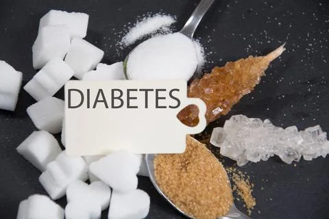 Symbol for sugar Stock Photos