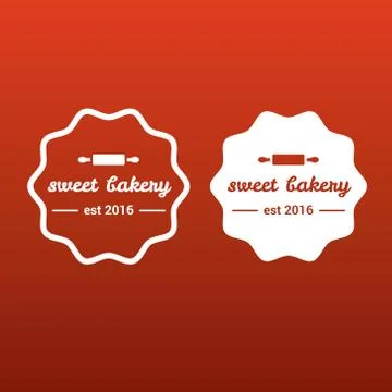 Symbol of sweet bakery Stock Illustration