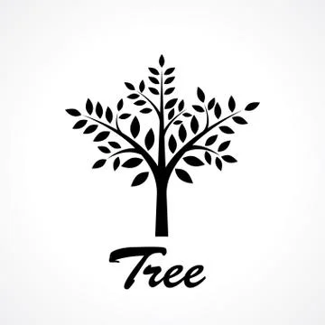 Symbol of tree Stock Illustration