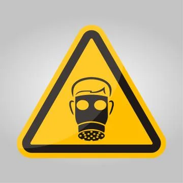Symbol Wear Full Face Isolate On White Background,Vector Illustration EPS.10 Stock Illustration