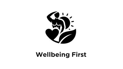 Symbol of wellbeing Illustrazione stock