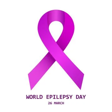 Symbol of the World epilepsy day. Vector illustration. Stock Illustration