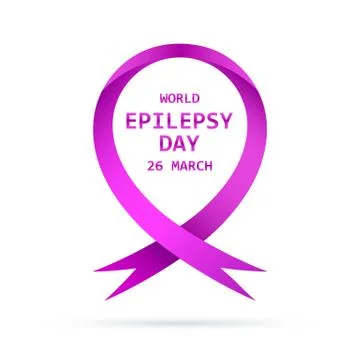 Symbol of the World epilepsy day. Vector illustration. Stock Illustration