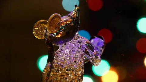 Symbol of the year 2020 is a rat Stock Footage 119295553