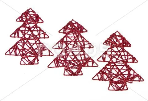 Symbolic christmas tree Stock Photos