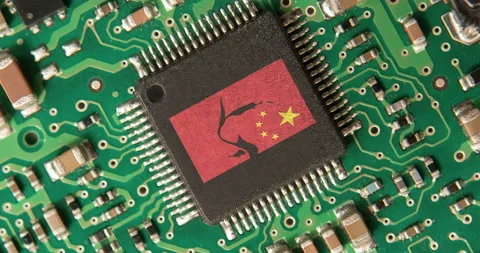 Symbolic Concept Idea: Hardware Hard Disk PC Chip Technic background 스톡 동영상 193223607