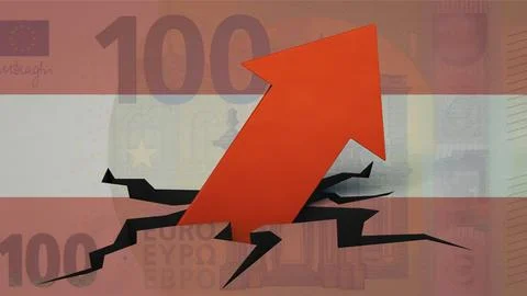 Symbolic image on the topic of new debt, national debt, public debt, etc. in Stock Illustration
