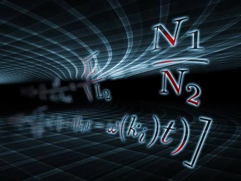 Symbolic Space Illustrazione stock