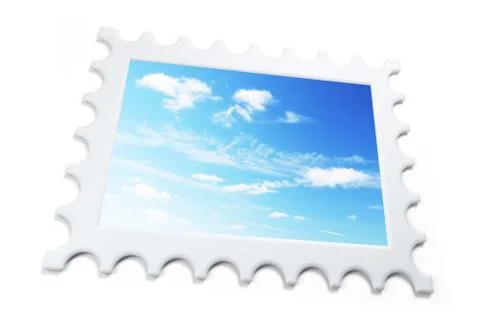 Symbolic stamp Illustrazione stock