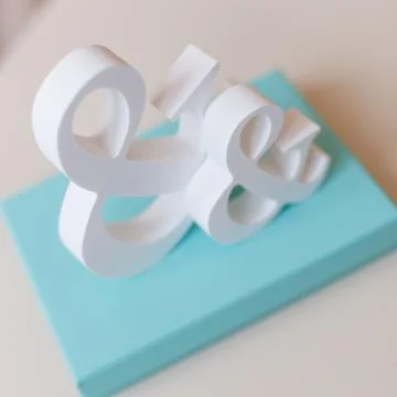 Symbols with blue box Stock Photos