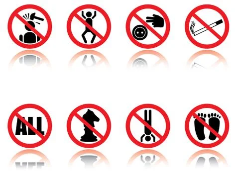 Symbols - jokes. Stock Illustration