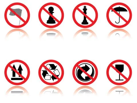 Symbols - jokes. Stock Illustration