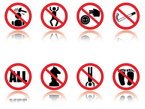 Symbols - jokes. Stock Illustration