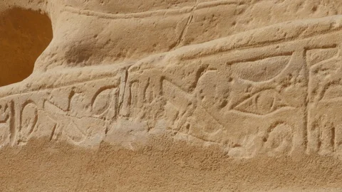 Symbols on The Wall Stock Footage 127907491