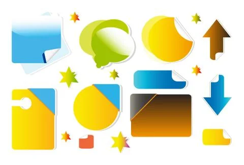 Symbols for website Stock Illustration