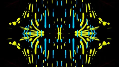 Symmetric glass lines VJ loop Stock Footage 71255994
