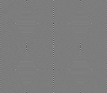 Symmetric grid, mesh pattern. Seamlessly repeatable. Illustrazione stock