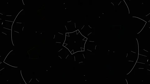 Symmetric Line Pattern Seamless Loop Video Background Loopable Stock Footage 168626255