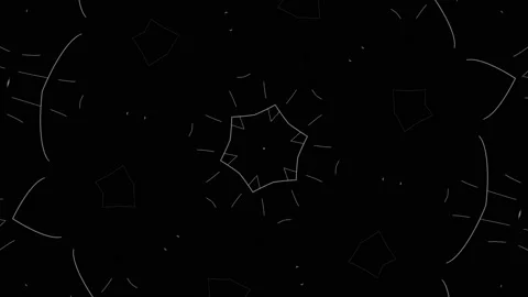 Symmetric Line Pattern Seamless Loop Video Background Loopable Stock Footage 168626356