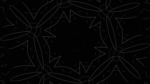Symmetric Line Pattern Seamless Loop Video Background Loopable Stock Footage 168629481