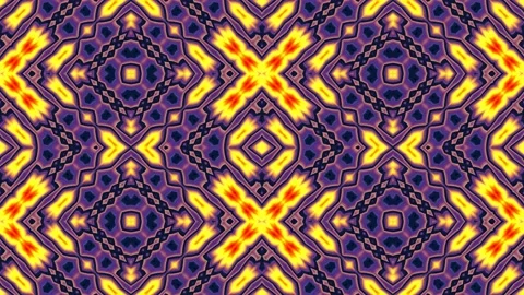 Symmetric Loop Background, Complex Pattern, Seamless Loop Motion Graphic Stock Footage 205531758