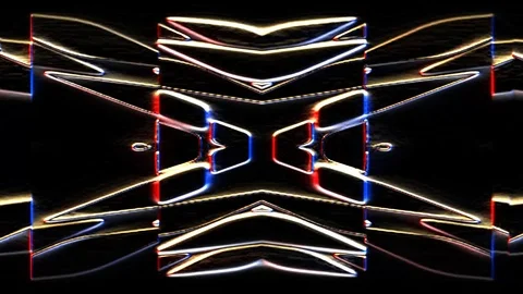 Symmetric Minimal Lines Video stock 124210150