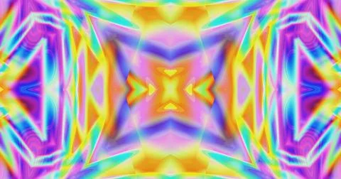 Symmetric Pattern Background Wallpaper Illustrazione stock