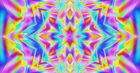 Symmetric Pattern Background Wallpaper Illustrazione stock