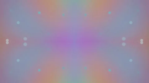 Symmetrical Abstract Bokeh Light Motion Background Vidéo 334381233