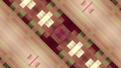 Symmetrical abstract loop animation in a minimalist style. 3d rendering 4K Stock Footage 316221960