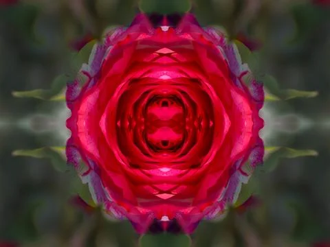 Symmetrical abstract pattern Stock Photos