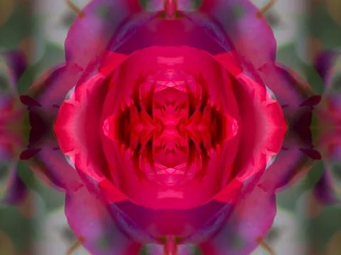 Symmetrical abstract pattern 스톡 사진