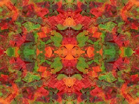 Symmetrical abstract pattern Stock Photos