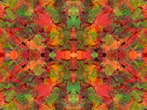 Symmetrical abstract pattern Stock Photos