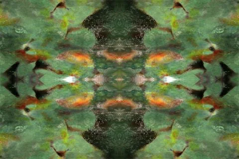 Symmetrical abstract pattern Stock Photos