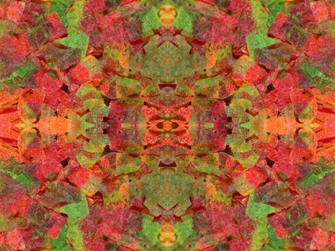 Symmetrical abstract pattern Stock Photos