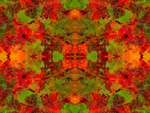 Symmetrical abstract pattern Stock Photos