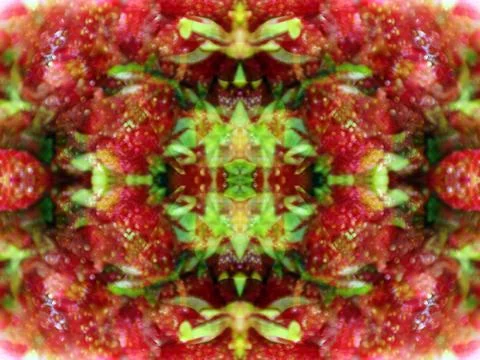 Symmetrical abstract pattern 스톡 사진