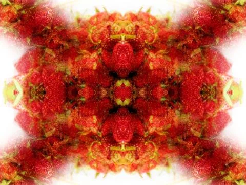 Symmetrical abstract pattern 스톡 사진