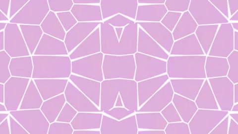 Symmetrical abstract pattern of white lines and pink background 스톡 동영상 331650203