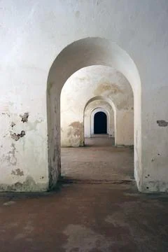 Symmetrical Archways Stock Photos