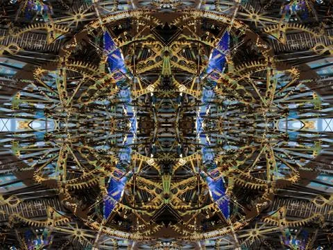 Symmetrical background image Stock Photos