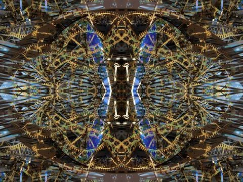 Symmetrical background image Fotos de archivo