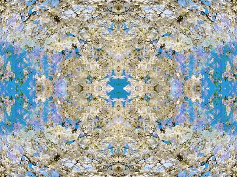 Symmetrical background image Foto stock
